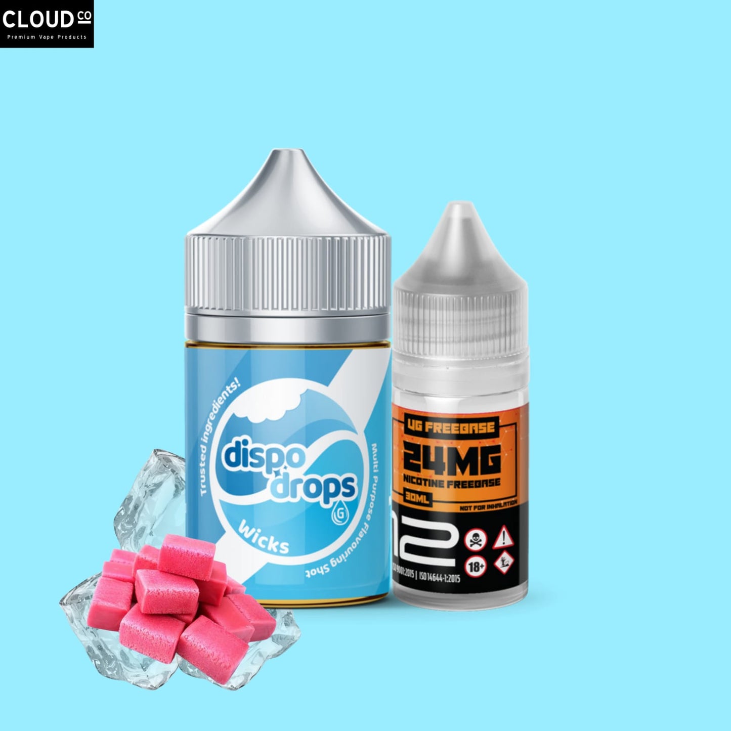DISPO - DROPS FLAVOUR SHOT WITH OUT NICOTINE