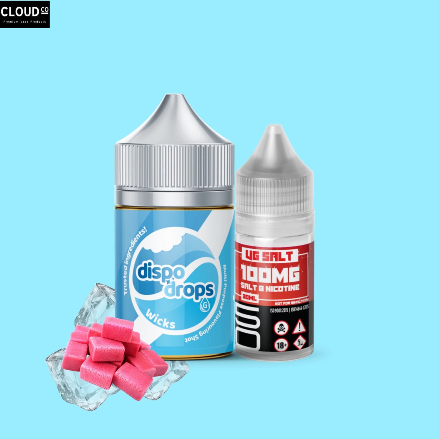 DISPO - DROPS FLAVOUR SHOT WITH OUT NICOTINE