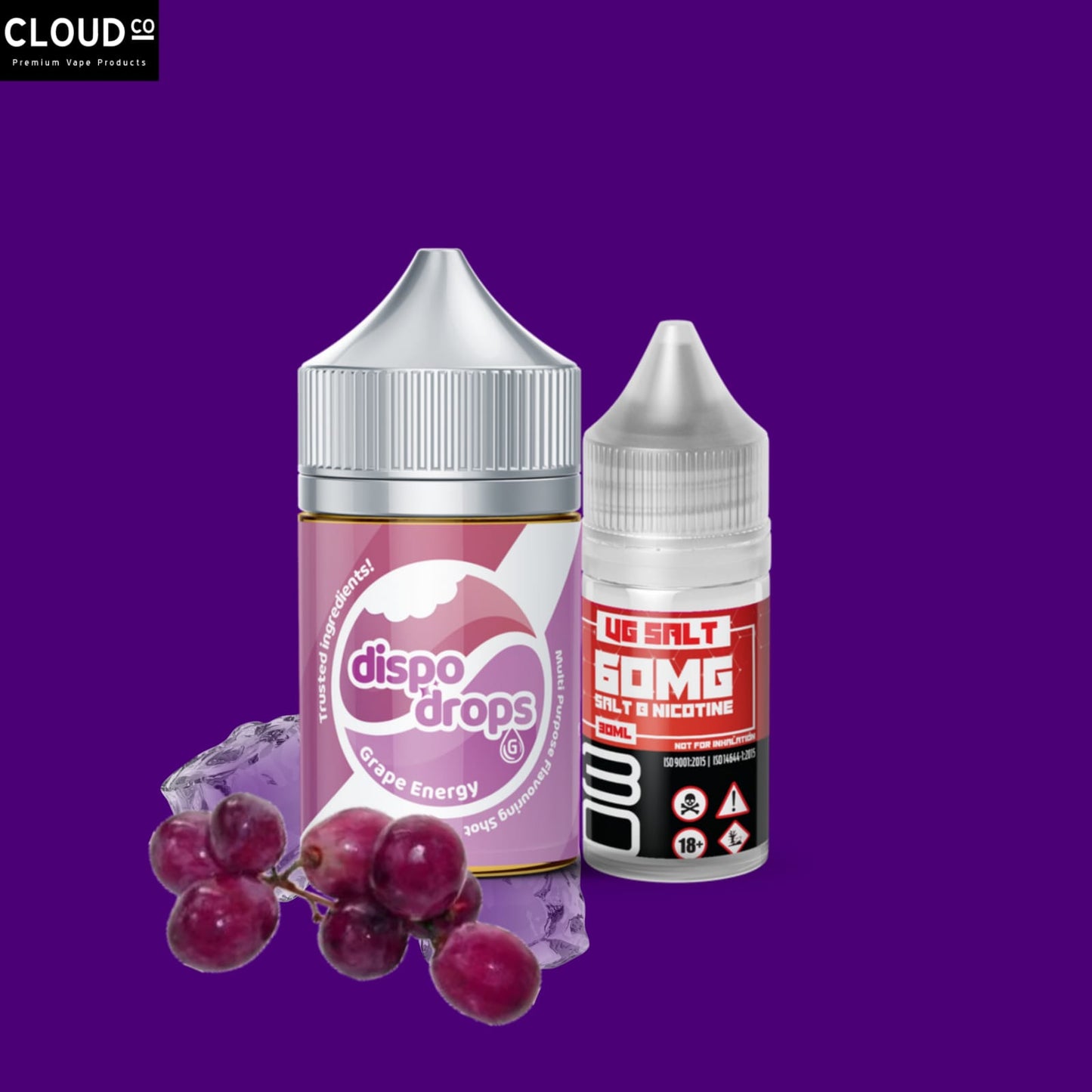 DISPO - DROPS FLAVOUR SHOT WITH OUT NICOTINE