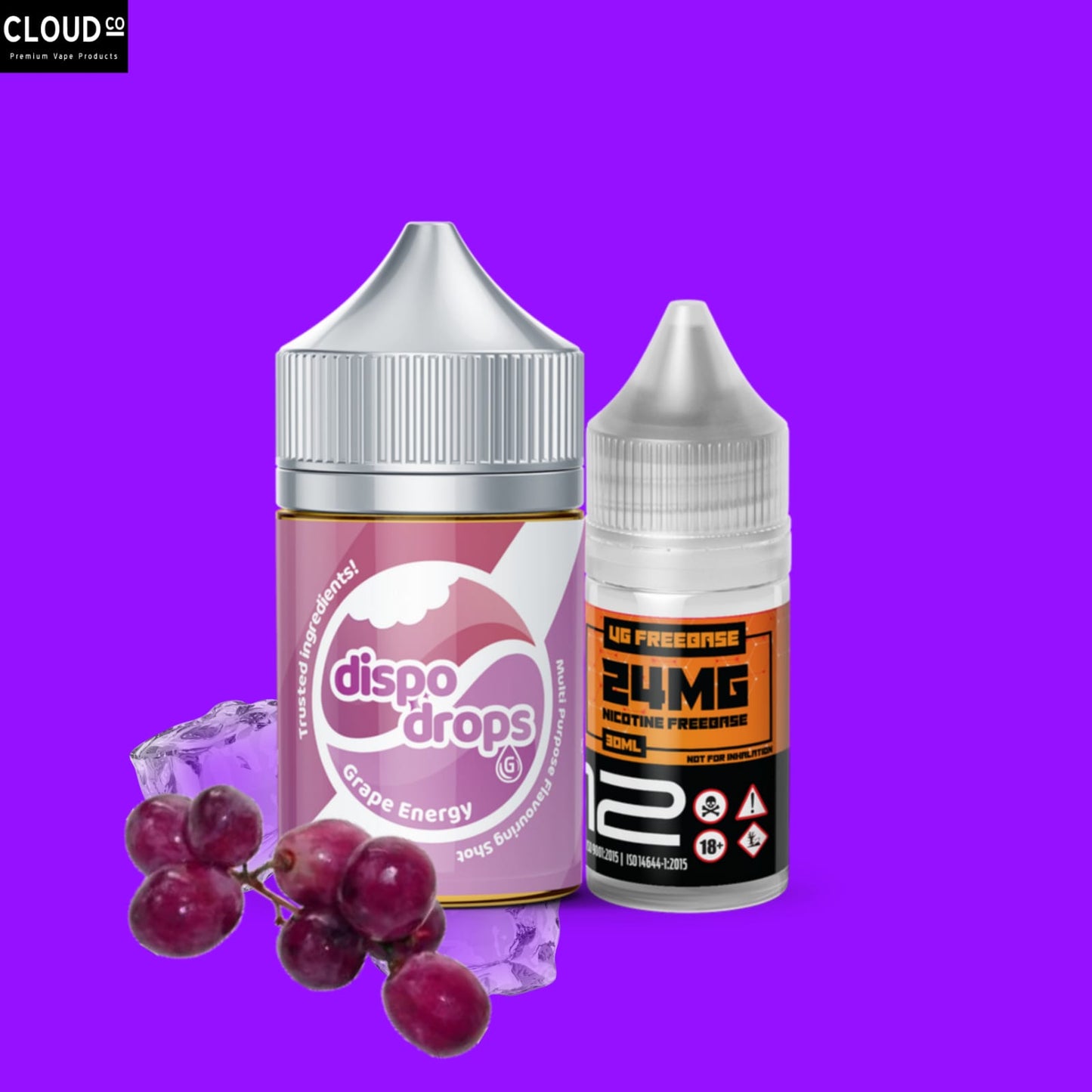 DISPO - DROPS FLAVOUR SHOT WITH OUT NICOTINE