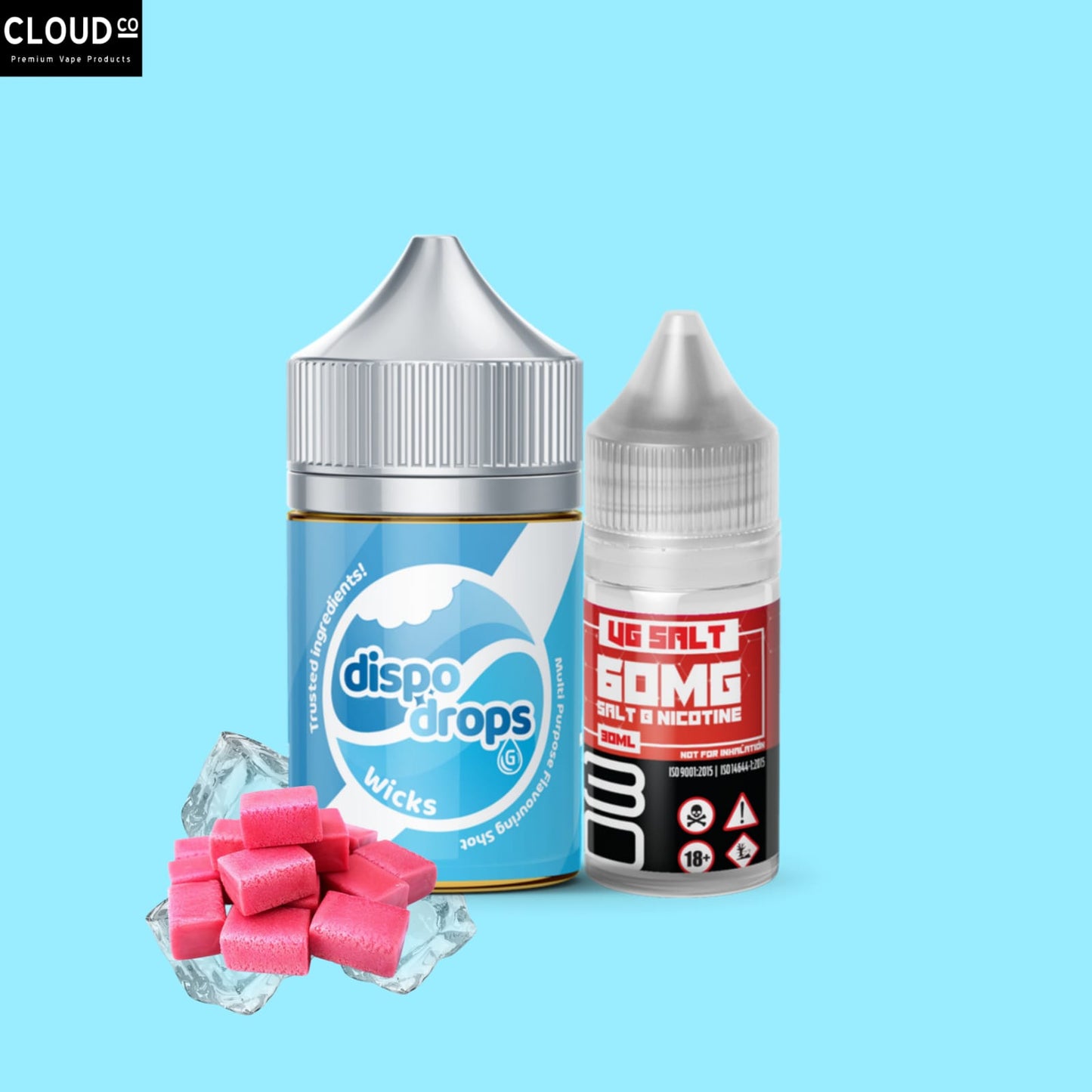 DISPO - DROPS FLAVOUR SHOT WITH OUT NICOTINE