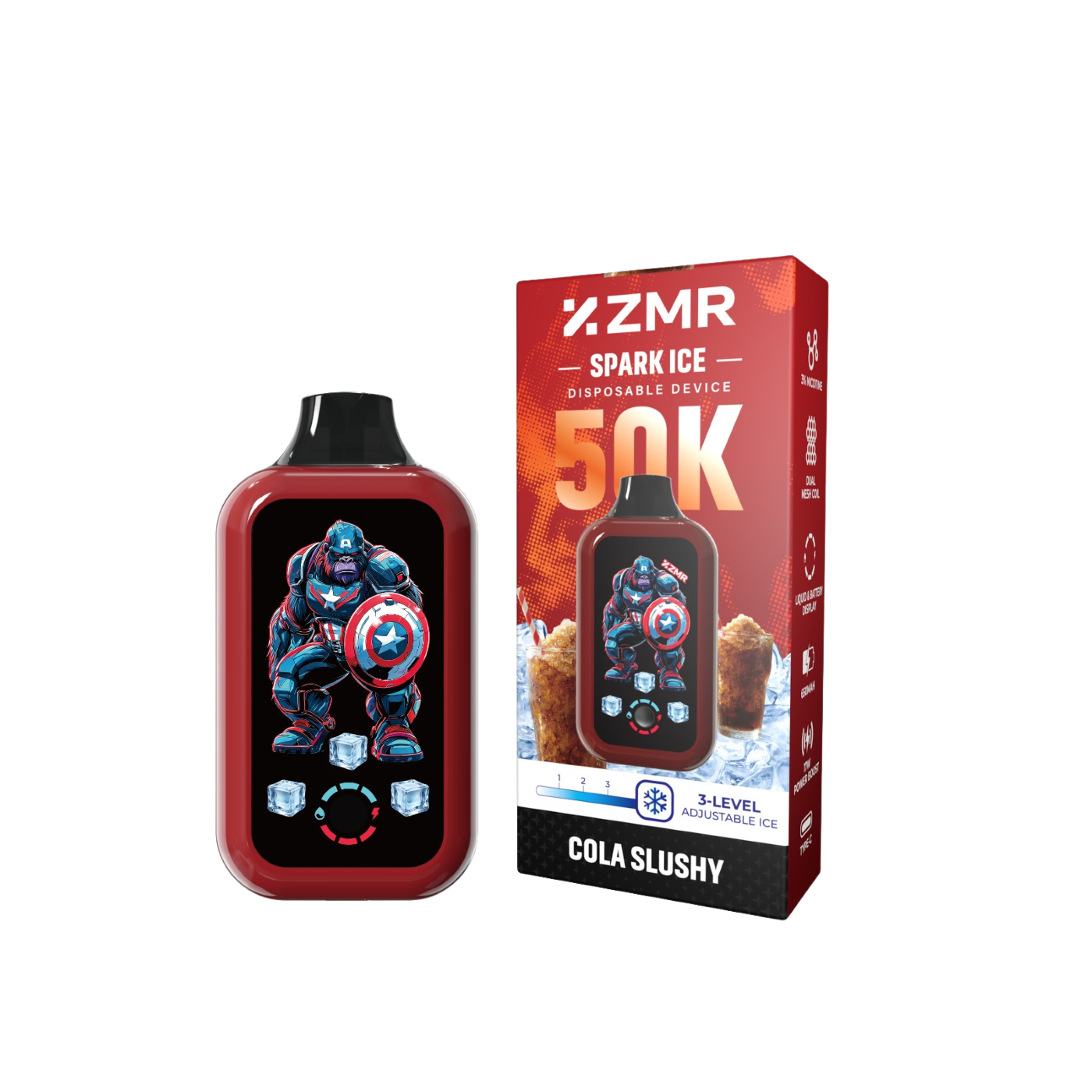 Zmr Spark Ice 50K DISPOSABLE