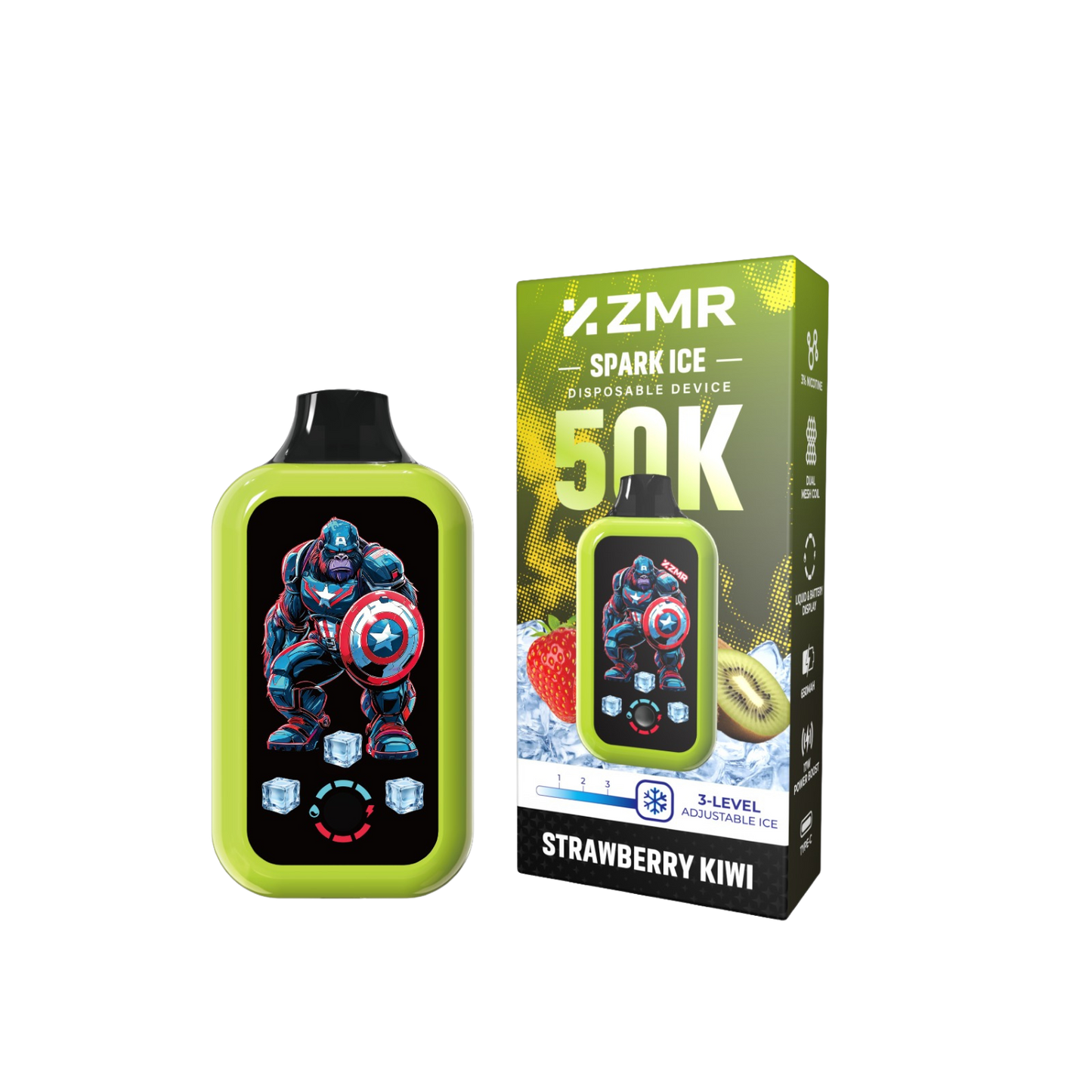 Zmr Spark Ice 50K DISPOSABLE