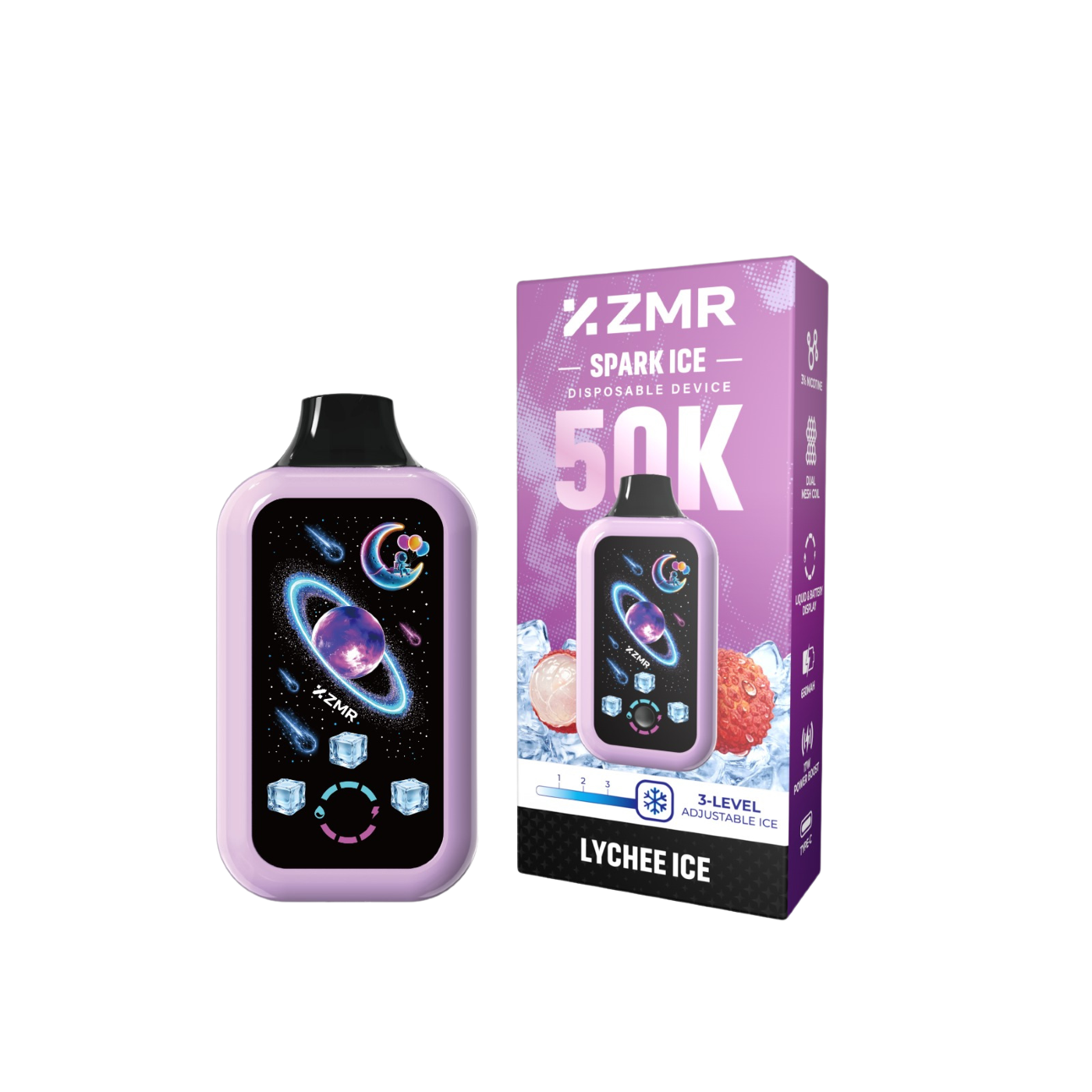 Zmr Spark Ice 50K DISPOSABLE